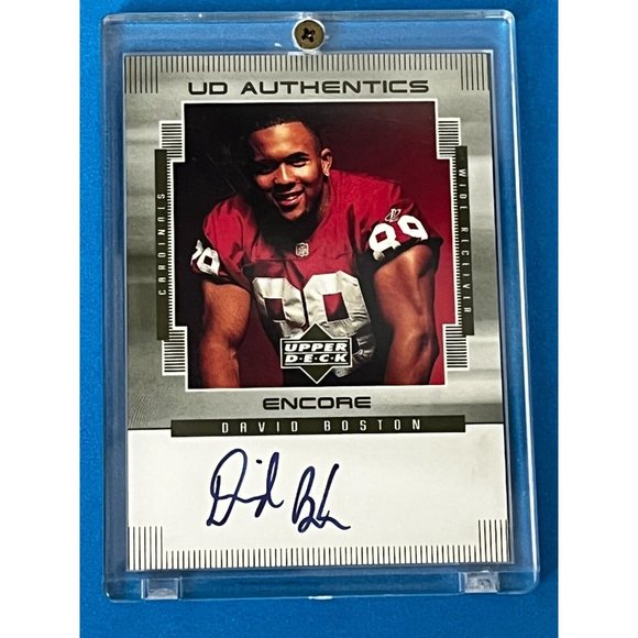Upper Deck Other - 1999 Upper Deck Encore UD Authentics David Boston #DB Rookie Auto RC cardinals